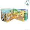 imageMelissa ampamp Doug Childrens Book  PokeADot The Wheels on the Bus Wild Safari Board Book with Buttons to Pop