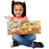 imageMelissa ampamp Doug Childrens Book  PokeADot The Wheels on the Bus Wild Safari Board Book with Buttons to Pop