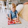 imageMelissa ampamp Doug Childrens Book  PokeaDot First Shapes Board Book with Buttons to Pop