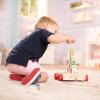 imageMelissa ampamp Doug Classic ABC Wooden Block Cart Educational Toy with 30 1Inch Solid Wood Blocks Multicolor