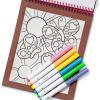imageMelissa ampamp Doug Color by Numbers and Magic Velvet Activity Pad 3Pack Unicorns Butterflies Puppies  FSC Certified
