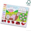 imageMelissa ampamp Doug Colors and Shapes Coloring and Sticker Activity Pad  FSCCertified Materials