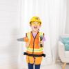 imageMelissa ampamp Doug Construction Worker Costume DressUp Set for Kids 6Piece  Pretend Play Outfit with Tools ampamp Safety Vest  Role Play Toys for Boys ampamp Girls Ages 3Frustrationfree Packaging