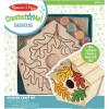 imageMelissa ampamp Doug Created by Me Birdhouse BuildYourOwn Wooden Craft Kit1 Count Pack of 2