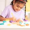 imageMelissa ampamp Doug Created by Me Cut Sculpt and Roll Modeling Dough Kit with 8 Tools and 4 Colors of Modeling Dough