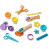 imageMelissa ampamp Doug Created by Me Cut Sculpt and Roll Modeling Dough Kit with 8 Tools and 4 Colors of Modeling Dough