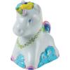 imageMelissa ampamp Doug Created by Me DecorateYourOwn Unicorn Bank Craft Kit with 6 Pots of Paint Glitter Glue Paintbrush