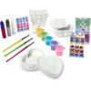 imageMelissa ampamp Doug Created by Me Favorite Things Craft Kits Set DecorateYourOwn Flower and Heart Treasure Boxes and Butterfly Bank