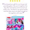 imageMelissa ampamp Doug Created by Me Flower Fleece Quilt NoSew Craft Kit 48 squares 4 feet x 5 feet