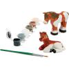imageMelissa ampamp Doug Created by Me Horse Figurines Craft Kit 2 Resin Horses 6 Paints PaintbrushHorses