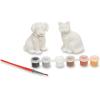 imageMelissa ampamp Doug Created by Me Horse Figurines Craft Kit 2 Resin Horses 6 Paints PaintbrushPets