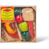 imageMelissa ampamp Doug Cutting Food  Play Food Set With 25 HandPainted Wooden Pieces Knife and Cutting BoardRetail Version