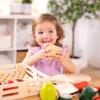 imageMelissa ampamp Doug Cutting Food  Play Food Set With 25 HandPainted Wooden Pieces Knife and Cutting BoardRetail Version