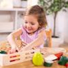 imageMelissa ampamp Doug Cutting Food  Play Food Set With 25 HandPainted Wooden Pieces Knife and Cutting BoardRetail Version
