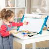 imageMelissa ampamp Doug Deluxe DoubleSided Tabletop Easel Arts ampamp Crafts 42 Pieces 175 H x 2075 W x 275 L Great Gift for Girls and Boys 3 4 5 Year Olds and UpEasel
