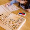 imageMelissa ampamp Doug Deluxe Letters and Numbers Wooden Stamp Set ABCs 123s With Activity Book 4Color Stamp Pad  FSC CertifiedABCs 123s