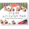 imageMelissa ampamp Doug Deluxe Letters and Numbers Wooden Stamp Set ABCs 123s With Activity Book 4Color Stamp Pad  FSC CertifiedABCs 123s