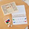 imageMelissa ampamp Doug Deluxe Letters and Numbers Wooden Stamp Set ABCs 123s With Activity Book 4Color Stamp Pad  FSC CertifiedABCs 123s