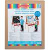 imageMelissa ampamp Doug Deluxe Magnetic Standing Art Easel with Chalkboard DryErase Board and 39 Letter and Number Magnets  FSC Certified