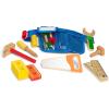 imageMelissa ampamp Doug Deluxe Tool Belt Set  5 Wooden Tools 8 Building Pieces Adjustable BeltEnglish Only