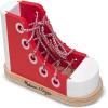 imageMelissa ampamp Doug Deluxe Wood Lacing Sneaker  Learn to Tie a Shoe Educational Toy