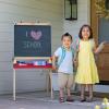 imageMelissa ampamp Doug Deluxe Wooden Art Easel for Kids with DryErase Board Chalkboard ampamp Drawing Paper Roller Folding DoubleSided Toddler Easel Preschool Learning Toys for Girls ampamp Boys Ages 3FrustrationFree Packaging