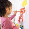 imageMelissa ampamp Doug Deluxe Wooden Art Easel for Kids with DryErase Board Chalkboard ampamp Drawing Paper Roller Folding DoubleSided Toddler Easel Preschool Learning Toys for Girls ampamp Boys Ages 3FrustrationFree Packaging
