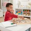 imageMelissa ampamp Doug Deluxe Wooden Stamp Set Animals  30 Stamps 6 Markers 2 Stamp PadsDeluxe Wooden Stamp Set  Animals