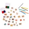 imageMelissa ampamp Doug Deluxe Wooden Stamp Set Animals  30 Stamps 6 Markers 2 Stamp PadsDeluxe Wooden Stamp Set  Animals