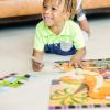 imageMelissa ampamp Doug Dinosaur Dawn Jumbo Floor Puzzle 24 Pieces 2 x 3 Feet Jigsaw Puzzle for Preschoolers and Kids Ages 3  FSC CertifiedDinosaur Dawn