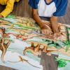 imageMelissa ampamp Doug Dinosaurs Floor Puzzle  48 Pieces 2 Feet x 3 Feet Assembled  FSC Certified