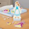 imageMelissa ampamp Doug Disney Ariel Magnetic Wooden DressUp Doll Pretend Play Set 35 Pieces Magnetic Dolls Pretend Play ampamp Preschool Toys for Kids Ages 3Belle