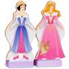 imageMelissa ampamp Doug Disney Ariel Magnetic Wooden DressUp Doll Pretend Play Set 35 Pieces Magnetic Dolls Pretend Play ampamp Preschool Toys for Kids Ages 3Sleeping Beauty  Snow White