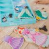 imageMelissa ampamp Doug Disney Ariel Magnetic Wooden DressUp Doll Pretend Play Set 35 Pieces Magnetic Dolls Pretend Play ampamp Preschool Toys for Kids Ages 3Ariel