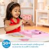 imageMelissa ampamp Doug Disney Ariel Magnetic Wooden DressUp Doll Pretend Play Set 35 Pieces Magnetic Dolls Pretend Play ampamp Preschool Toys for Kids Ages 3Cinderella