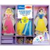 imageMelissa ampamp Doug Disney Ariel Magnetic Wooden DressUp Doll Pretend Play Set 35 Pieces Magnetic Dolls Pretend Play ampamp Preschool Toys for Kids Ages 3Sleeping Beauty  Snow White