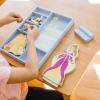 imageMelissa ampamp Doug Disney Ariel Magnetic Wooden DressUp Doll Pretend Play Set 35 Pieces Magnetic Dolls Pretend Play ampamp Preschool Toys for Kids Ages 3Belle