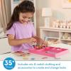 imageMelissa ampamp Doug Disney Minnie Mouse ampamp Daisy Duck Magnetic DressUp Wooden Dolls  Pretend Play Set 40 pcs Minnie Mouse Toys Disney Dress Up Dolls for Preschoolers ampamp Kids Ages 3Minnie