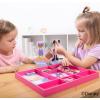 imageMelissa ampamp Doug Disney Minnie Mouse and Daisy Duck Deluxe Wooden Magnetic DressUp 2 Fashion Dolls with Stands for Pretend Play 52 Pieces  FSC Certified