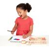 imageMelissa ampamp Doug Disney Princess Wooden Stamp Set 9 Stamps 5 Colored Pencils and 2Color Stamp Pad Disney Princess Coloring Stamps with Washable Ink for Kids Ages 4Vehicles