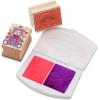 imageMelissa ampamp Doug Disney Princess Wooden Stamp Set 9 Stamps 5 Colored Pencils and 2Color Stamp Pad Disney Princess Coloring Stamps with Washable Ink for Kids Ages 4Friendship