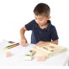 imageMelissa ampamp Doug Disney Princess Wooden Stamp Set 9 Stamps 5 Colored Pencils and 2Color Stamp Pad Disney Princess Coloring Stamps with Washable Ink for Kids Ages 4Stamp