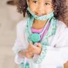 imageMelissa ampamp Doug Doctor Costume DressUp Set for Kids 8Piece  Pretend Play Outfit with Stethoscope Coat ampamp Accessories  Role Play Toys for Boys ampamp Girls Ages 3Frustrationfree Packaging