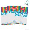 imageMelissa ampamp Doug Drawing Paper Sketch Pad 3Pack Bundle for Coloring Writing or Painting 9 x 12 inches  50 Sheets Each Kids Drawing Pad ampamp Art Supplies for Kids Ages 3  FSC Certified