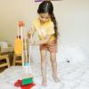 imageMelissa ampamp Doug Dust Sweep Mop 6Piece Pretend Play Set Toddler Toy Cleaning Pretend Play Home Cleaning Kids Broom and Mop Set for Ages 3Dust Sweep Mop