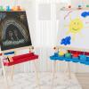 imageMelissa ampamp Doug Easel Accessory Set  Paint Cups Brushes Chalk Paper DryErase Marker  FSC CertifiedFrustrationFree Packaging