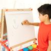 imageMelissa ampamp Doug Easel Accessory Set  Paint Cups Brushes Chalk Paper DryErase Marker  FSC CertifiedFrustrationFree Packaging
