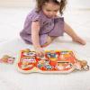 imageMelissa ampamp Doug Farm Animals Jumbo Knob Puzzle Wooden Peg Puzzle for Toddlers Educational Toy for Shape Recognition and Fine Motor Skills Ages 1Puzzle