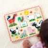 imageMelissa ampamp Doug Farm Animals Sound Puzzle  Wooden Peg Puzzle with Sound Effects 8 pcsFarm Animals