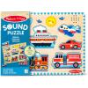 imageMelissa ampamp Doug Farm Animals Sound Puzzle  Wooden Peg Puzzle with Sound Effects 8 pcsVehicles